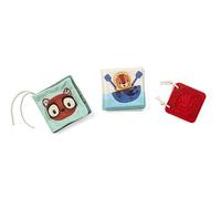 Lilliputiens Jack Set Of 3 Sensory Books Multicolor Bambini