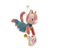 Lilliputiens, Jeanne Gatta Acti-Nomade da Appendere, Da 3 Mesi | Gioco per Ovetto, Passeggino, Auto o Palestrina, Con Sonaglio a Palline e Specchio, Idea Regalo Nascita