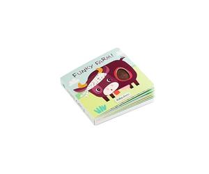 LILLIPUTIENS - Libro tattile e sonoro - Tema fattoria - Storie interattive e suoni divertenti - Stimolazione della vista, dell’udito e del tatto - Dai 12 mesi - 83152