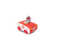 Lilliputiens - Macchina a frizione Alice la Volpe -Con musica e texture per il risveglio dei sensi-Stimola la motricità, l’immaginazione, la creatività dei più piccoli-Giocattolo educativo-Dai 18 mesi