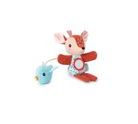 LILLIPUTIENS - Marionetta a Dita Stella - Peluche di risveglio per divertire e stimolare Il Neonato - con sonaglio, Specchio e Carta Frusciante - Divertente e Pratica per Le uscite - dai 6 Mesi