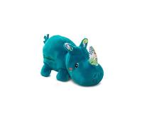 LILLIPUTIENS - Mini Personaggio Marius Il Rinoceronte - Peluche in Tessuto Morbido e Carino per Bambini - Stimola la motricità fine e l’immaginazione - Giocattolo educativo collezionabile dai 2 Anni