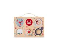 Pannello di Attività in Legno Lilliputiens - Avventure di Cappuccetto Rosso e Lupo Ludovico