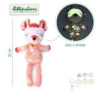 Lilliputiens peluche per la nanna cerbiatta Stella con elementi luminosi 6m+