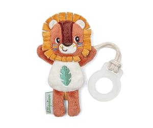 LILLIPUTIENS - Peluche portaciuccio per Neonati - Brilla al Buio - Compagno rassicurante - Jack Il Leone - Peluche Fosforescente - per calmare Il Bambino - 16 cm - Fin dalla Nascita - 83591