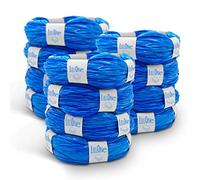 LillOne 12 Innovative Ricariche Mangiapannolini 6,5 Metri Antiodore Compatibili con Maialino Foppapedretti Tommee Tippee Twist & Click Simplee Tec LitterLocker - Buste Ricarica Mangia Pannolini