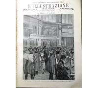L'illustrazione Italiana 30 Gennaio 1916 WW1 D'Annunzio Miraglia Gorizia Ricordi