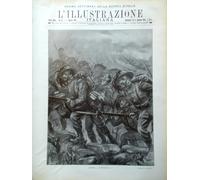 L'illustrazione Italiana 31 Luglio 1915 WW1 Savoia Gorizia Freikofel Isonzo Re