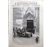 L'illustrazione Italiana 6 Agosto 1916 WW1 Giordana Altipiani Dompierre Trieste