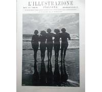 L'Illustrazione Italiana del 16 Agosto 1925 Marinai Cina Tripoli Lido di Venezia