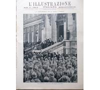 L'Illustrazione Italiana del 2 Febbraio 1919 Conferenza Pace Opere d'Arte Rubate