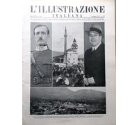 L'Illustrazione Italiana del 2 Maggio 1937 Pirandello Giotto Assedio Bilbao Duce