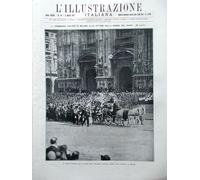 L'Illustrazione Italiana del 3 Aprile 1921 Strage Diana Borgese Rinascente Fiera