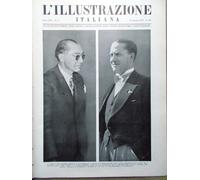 L'Illustrazione Italiana del 31 Gennaio 1937 Guerra in Spagna Rossini Mussolini