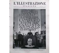 L'Illustrazione Italiana del 4 Aprile 1937 Pascoli Pirandello Lotta Cancro Faust