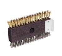 LILLY CODROIPO LLL640108 Ricambio Spazzola Doppia Inox-Ottone 108/1