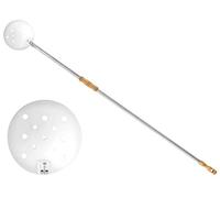Lilly Codroipo Pala per Cuocere Forata con Corsoio, Acciaio, Cm 26, Inossidabile