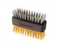 Lilly Codroipo spazzola ottone doppia professionale di ricambio inox e ottone