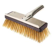 Lilly codroipo spazzolone 22x7 cm ottone con attacco inox