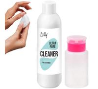 Lilly Ultra Pure Cleaner 1000 ml, mezzo per sgrassare e pulire le unghie, con pompa