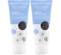 LILLYDOO Crema Protettiva Cambio Pannolino, 75 ml, per pelli sensibili (Confezione da 2)