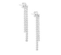 LillyMarie Orecchini Pendenti In Argento Sterling Con Cristalli Brillanti A Cascata