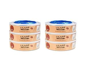 LILNAP 6 RICARICHE MANGIAPANNOLINI COMPATIBILI ANGELCARE MAIALINO FOPPAPEDRETTI