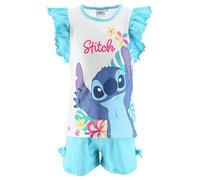 Lilo And Stitch Bambina Pigiama Corto (Bianco,6 Anni)