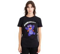 Lilo and Stitch Maglietta da Donna Evil Laugh, Nera, XL, Nero, XL