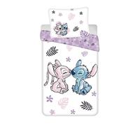 Lilo & Stitch Set Copripiumino Singolo Ue Misura Cotone per Bambini Angelo