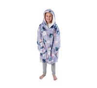 Lilo E Stitch Bambini Indossabile Pile Coperta Grande Poncho Cappuccio Un Misura