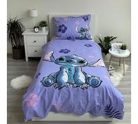 DISNEY SET COPRIPIUMINO 100% COTONE LILO & STITCH (sacco federa lenzuolo angoli)