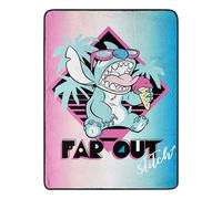 Lilo E Stitch, Coperta Micro Raschel 'Far Out Stitch'