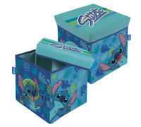 Lilo E Stitch Sedile Porta Oggetti Tessuto Pieghevole