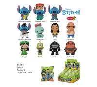 Lilo & Stich Pvc Bag Clips Stich Series 2 Con Figure Int.