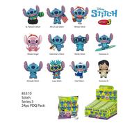 Lilo & Stich Pvc Bag Clips Stich Series 3 Con Figura Int.