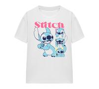 Lilo & Stitch 100 Kisses Maglietta Classico Donna (TV19834)