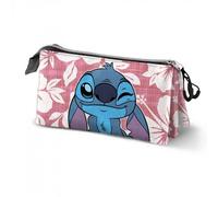 Disney Astuccio Lilo & Stitch Maui Triplo 2.0 Rosa 23 cm