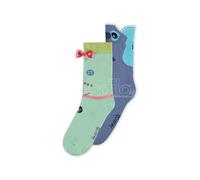 Lilo & Stitch - Unisex Novelty Socks (2Pack) - 39/42 Novelty Socks U Multicolor