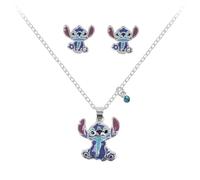 Lilo & Stitch - Collana da donna, colore: Argento