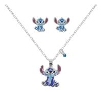 Lilo & Stitch - Collana da donna, colore: Argento, Standard, Metallo