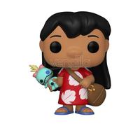 Lilo & Stitch Disney Funko POP Animazione Vinile Figura Lilo con Scrump 9 cm