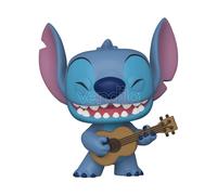 Lilo & Stitch Disney POP! Figure in Vinile Stitch con Ukulele 9 cm Funko