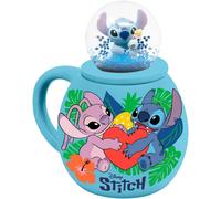 LILO & STITCH LOVE SNOWGLOBE MUG Tazza PYRAMID EUROPE