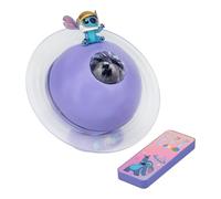 Lilo & Stitch - Luce di proiezione con galassia, con licenza ufficiale Disney, ricaricabile tramite USB, lampada a LED che cambia colore, con telecomando, per bambini e adulti, decorazione per camera