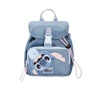 Lilo & Stitch - Mini zaino Upside-Down Stitch, 20,3 cm, colore: Blu