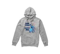 Lilo & Stitch New Year, Happy Me Felpa con Cappuccio Uomo (TV4531)