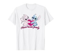 Lilo & Stitch Ohana Heart With Angel Maglietta
