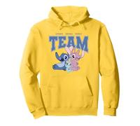 Lilo & Stitch Ohana Means Family Team Felpa con Cappuccio