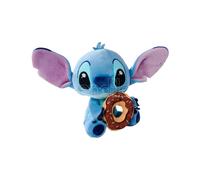 Disney Stitch con doughnut, peluche da 25 cm, adatto dai primi mesi di vita